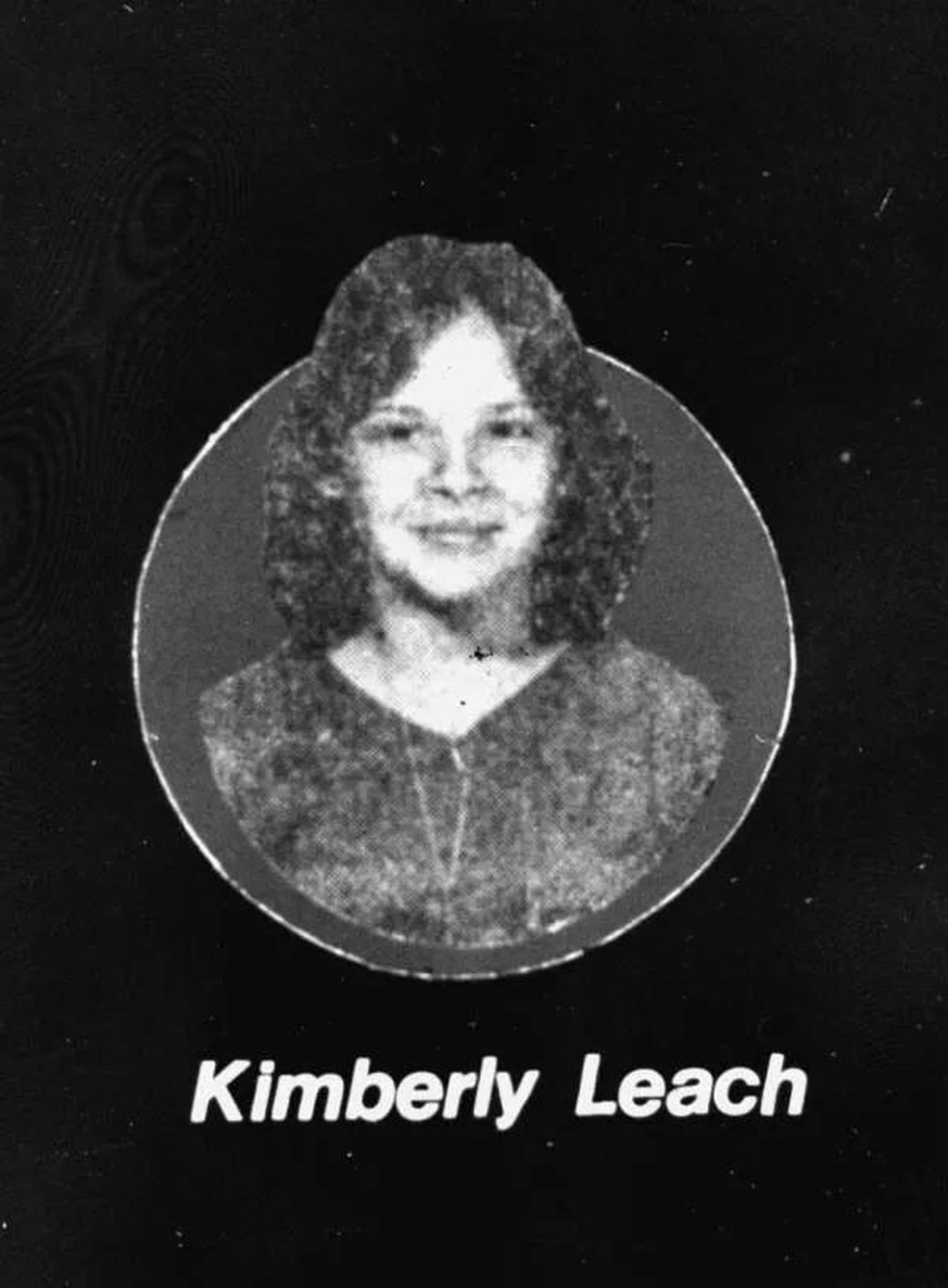 Leach foi uma das últimas vítimas de Bundy (Foto: Arquivos do estado da Flórida) — Foto: Galileu