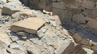 Complexo Arqueoastronômico de Chankillo, no Vale do Casma, no Peru — Foto: Expedição Rio-Cartagena