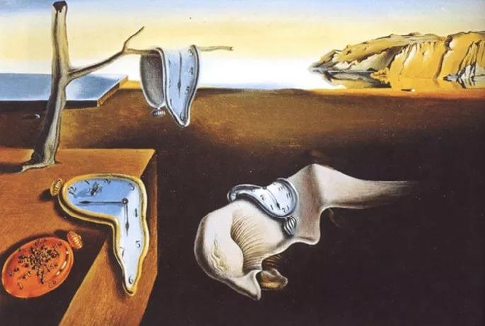 A Persistência da Memória, Salvador Dalí, 1931 (Foto: Reprodução) — Foto: Galileu