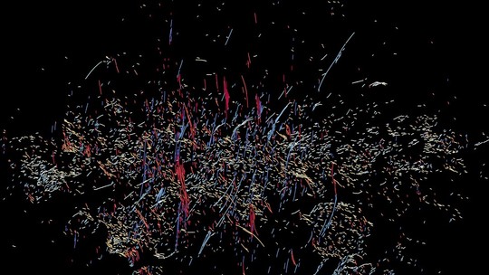 Centenas de filamentos misteriosos são revelados no centro da Via Láctea