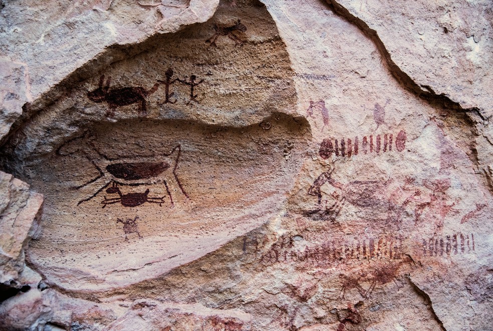 Escavações na Serra da Capivara revelaram indícios de presença humana há quase 40 mil anos, segundo estudo publicado em 1986 na revista Nature — Foto: Getty Images