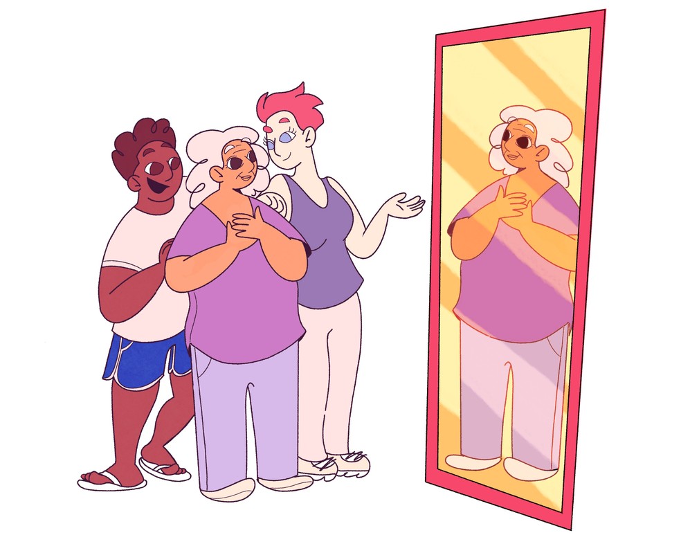 Com apenas quatro anos, as crianças já começam a se dar conta dos estereótipos de idade em suas próprias culturas — Foto: Ric Sales