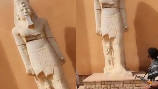 Em guerra civil no Sudão, múmias e artefatos podem ser saqueados de museus