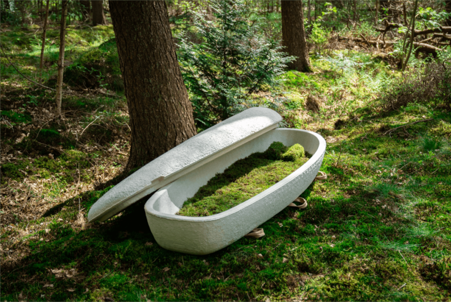 Você seria enterrado neste caixão biodegradável feito de cogumelos?