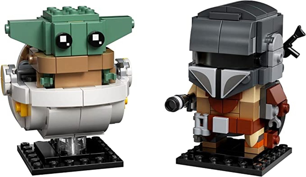 Lego BrickHeadz Star Wars conta com 295 peças multicoloridas — Foto: Reprodução/Amazon