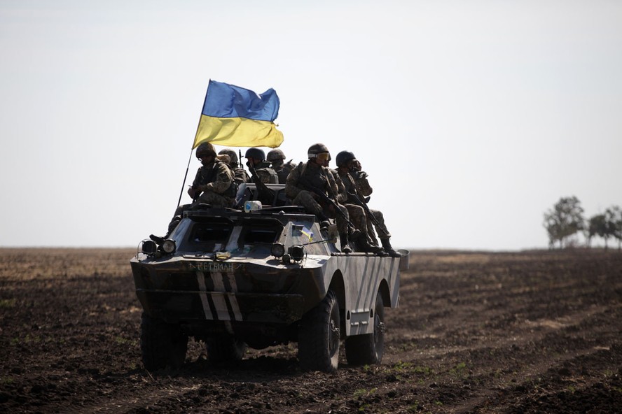Missão antiterrorista feita no leste da Ucrânia durante a guerra na Ucrânia
