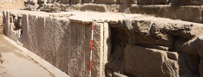Templo do século 1 a.C. descoberto na Itália — Foto: Ministério da Cultura da Itália