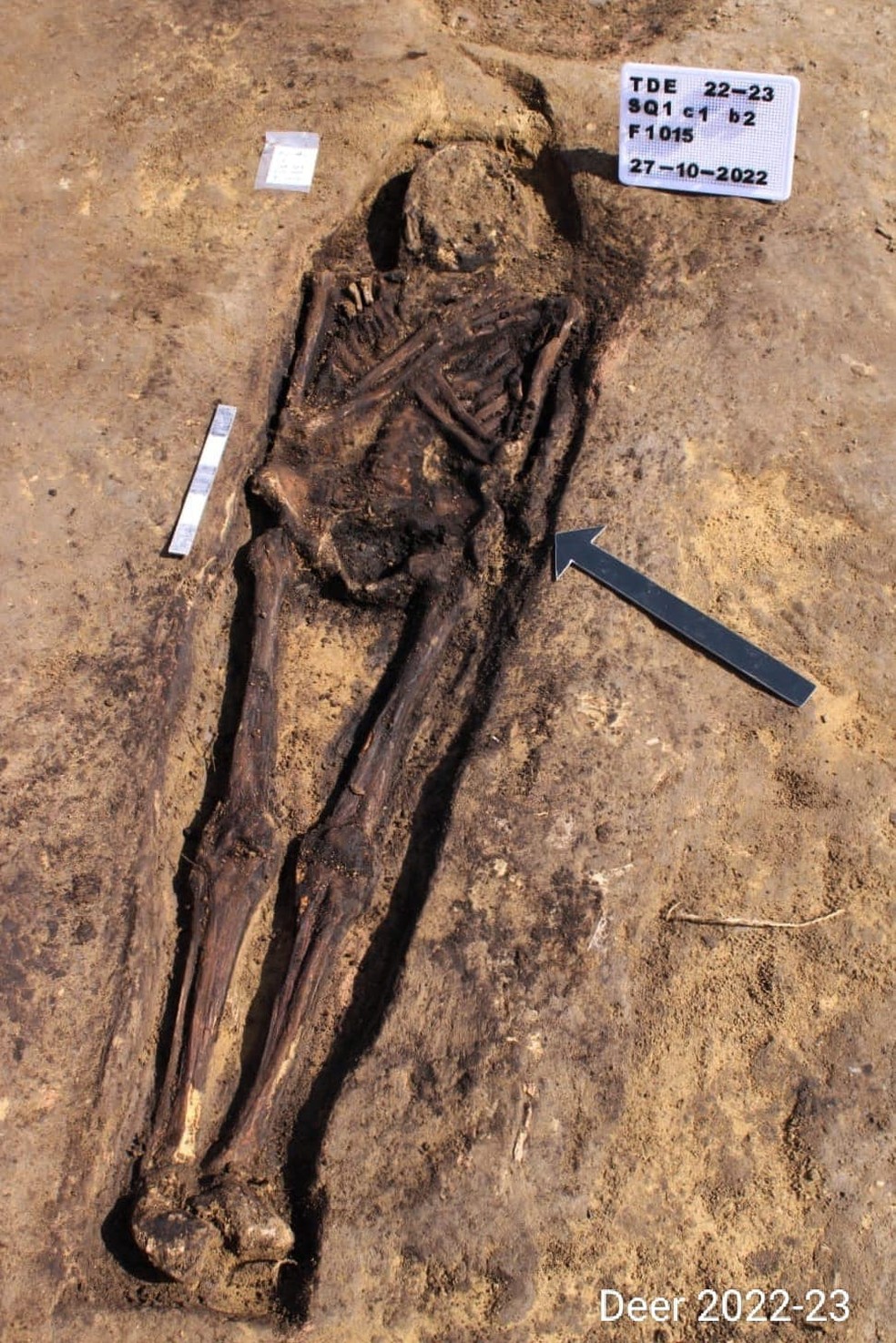 Os enterros datam da 26ª dinastia egípcia  — Foto: Ministry of Tourism and Antiquities/Reprodução/Facebook