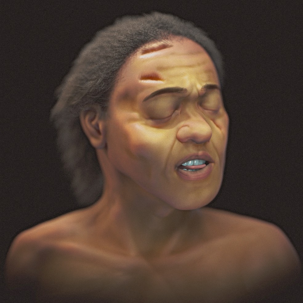 Imagem postmortem com lesões — Foto: Cícero Moraes