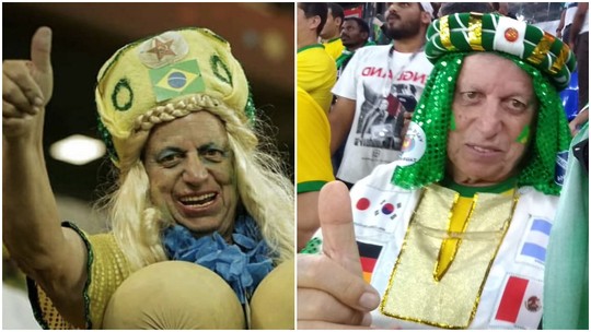 Brasileiro bate recorde de torcedor que mais foi a Copas do Mundo