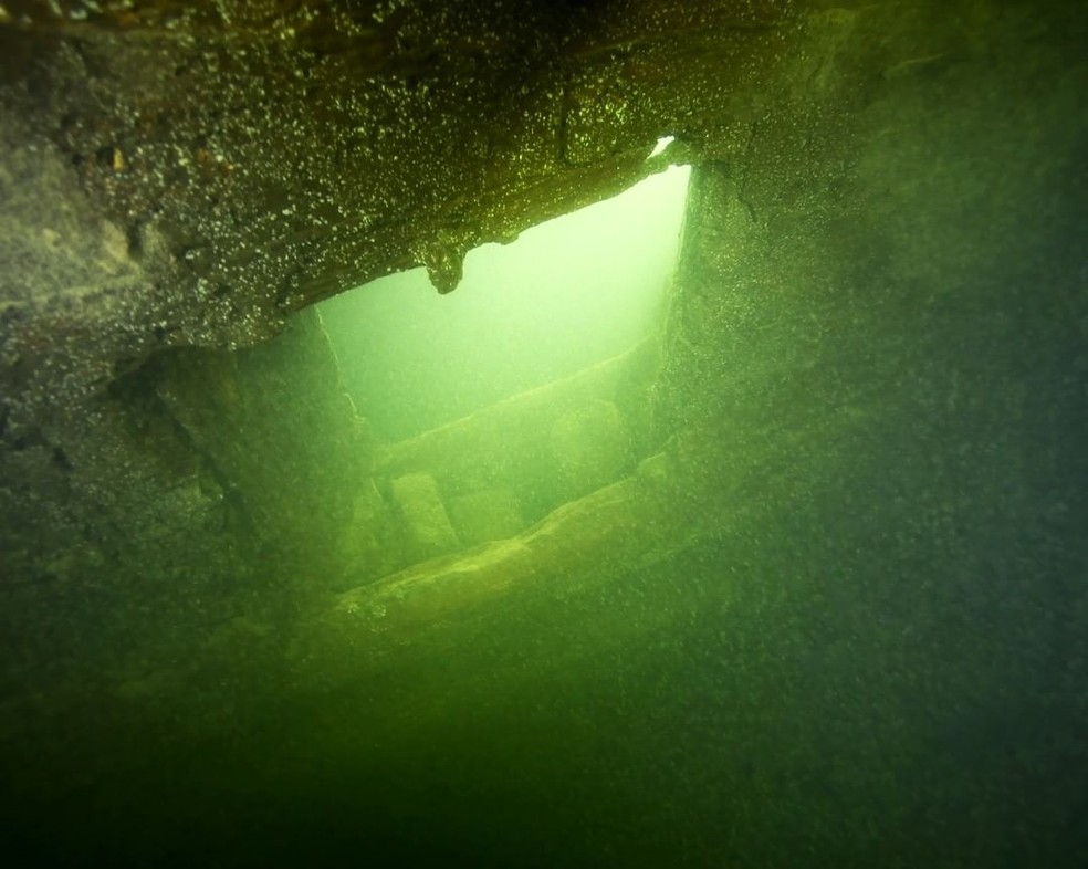 Navio do século 17 descoberto na Suécia  — Foto: @vrakmuseum/Instagram/Reprodução