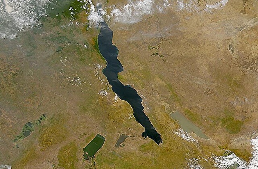 O Grande Vale do Rift é a maior fenda continental na Terra e está localizado no continente africano
