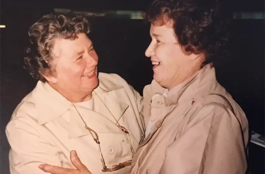 Ruth e Beryl em 1986