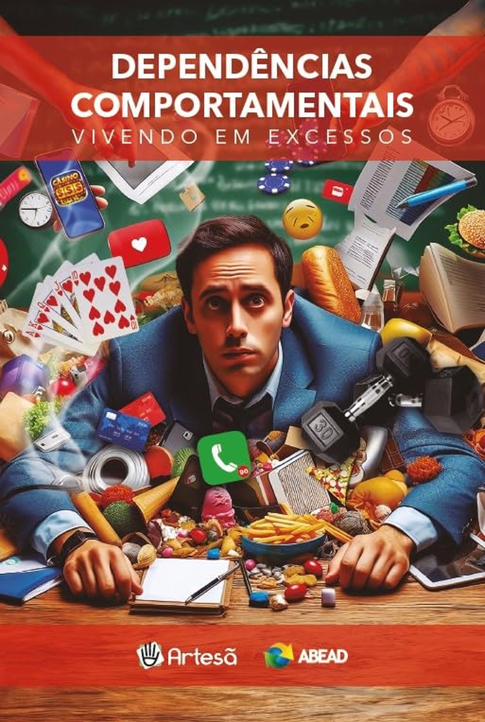 "Dependências comportamentais: vivendo em excessos", da  ABEAD — Foto: ABEAD