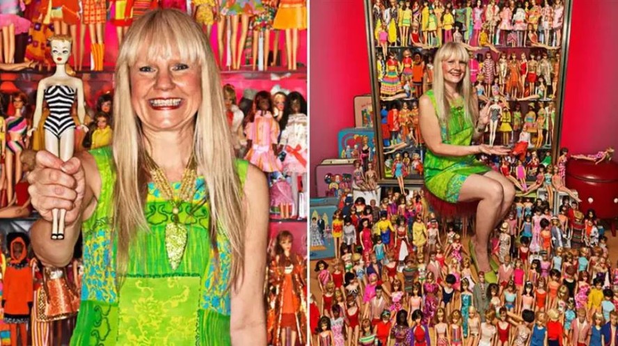 Bettina Dorfmann, a dona da maior coleção de Barbies do mundo