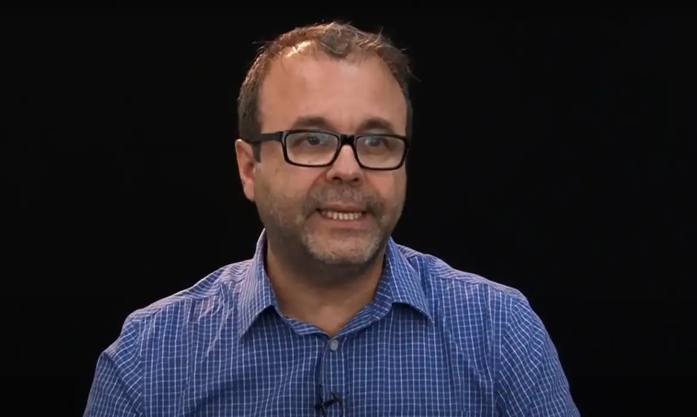 Sociólogo Sérgio Amadeu da Silveira — Foto: TV PUC/Reprodução