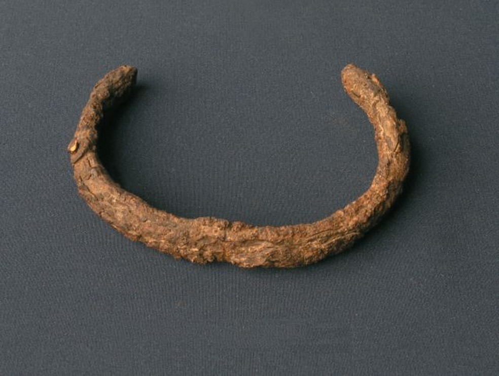 Bracelete do Tesouro de Villena — Foto: Divulgação/Museu Arqueológico Municipal de Villena