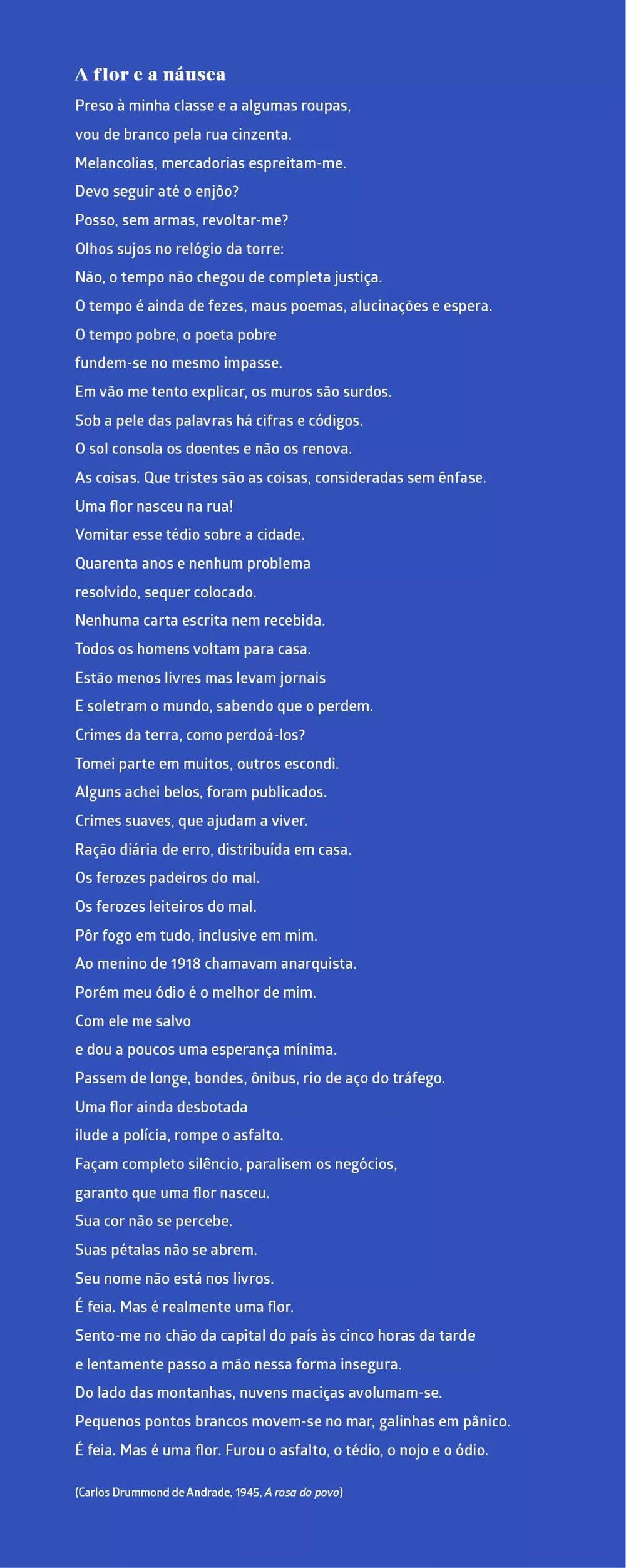 A vida e a obra de Carlos Drummond de Andrade, um dos maiores poetas do ...