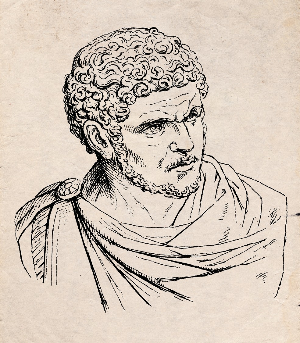 Marco Aurélio foi o último dos chamados “Cinco Bons Imperadores Romanos” e um dos filósofos mais conhecidos do estoicismo — Foto: Getty Images