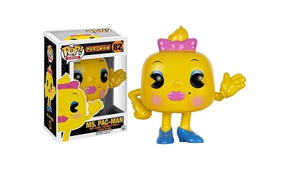 Funko Pop Games Ms. Pac Man reproduz a icônica esposa do Pac-Man — Foto: Reprodução/Amazon