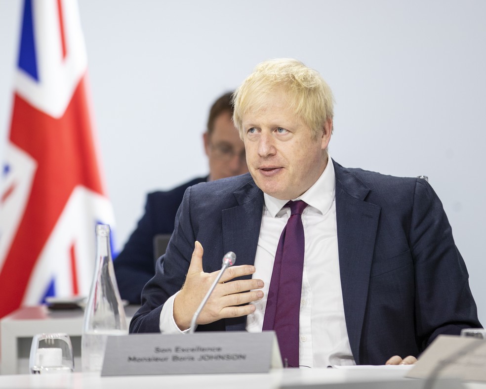 Ex-primeiro ministro do Reino Unido Boris Johnson teve suas expressões faciais analisadas na pesquisa — Foto: Wikimedia Commons