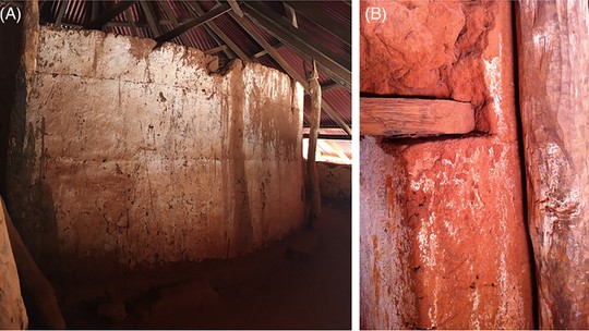 Cientistas detectam sangue humano nas paredes de palácio de rei africano