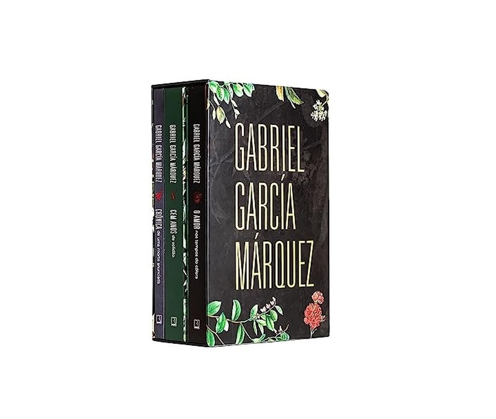 Box "Gabriel García Márquez" inclui livreto inédito de autoria do jornalista e tradutor Eric Nepomuceno  — Foto: Reprodução/Amazon