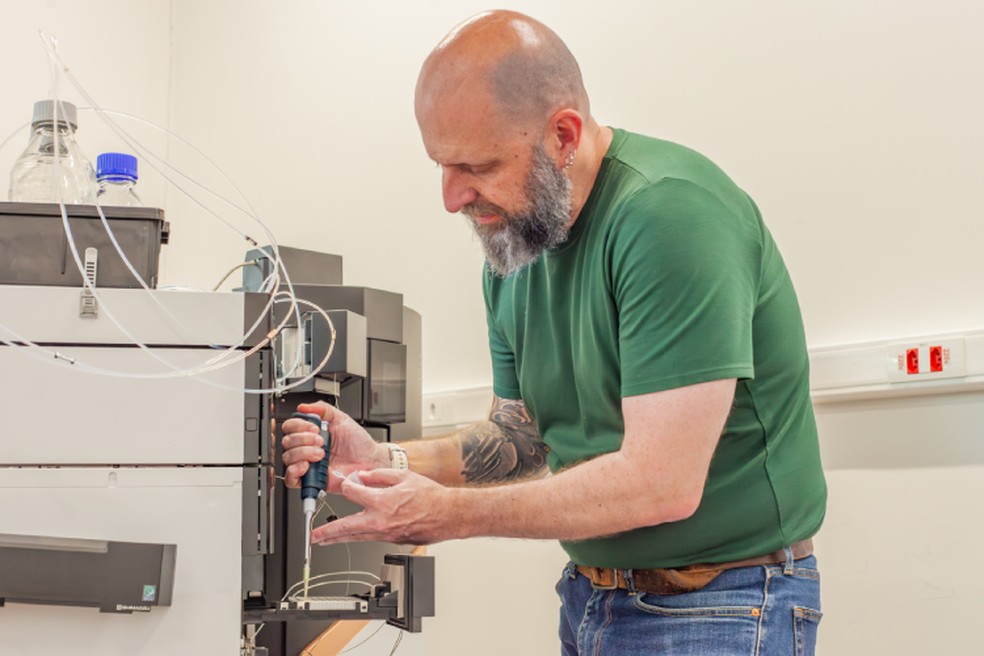 Pesquisador Daniel Pimenta — Foto: Andre Ricoy