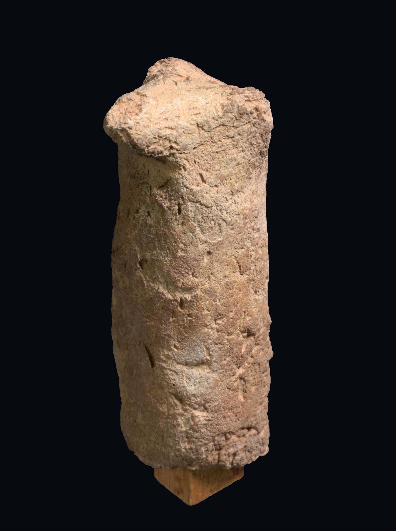 Figura de um animal em argila — Foto: Clara Amit/Israel Antiquities Authority