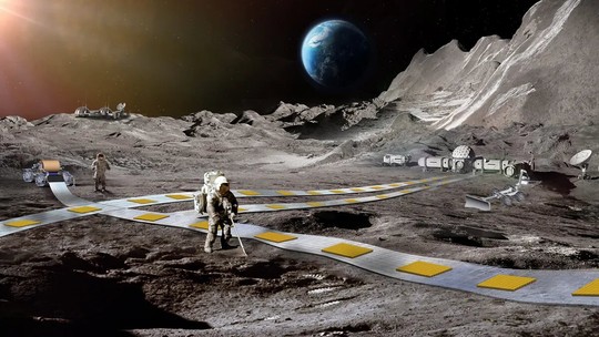 Primeira ferrovia na Lua pode ser construída nos próximos anos