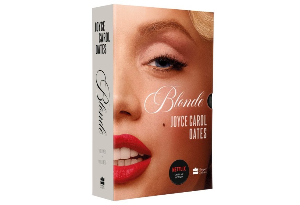 Volumes 1 e 2 do livro "Blonde" contam a vida de Marilyn Monroe em uma mistura de realidade e ficção — Foto: Reprodução/Amazon