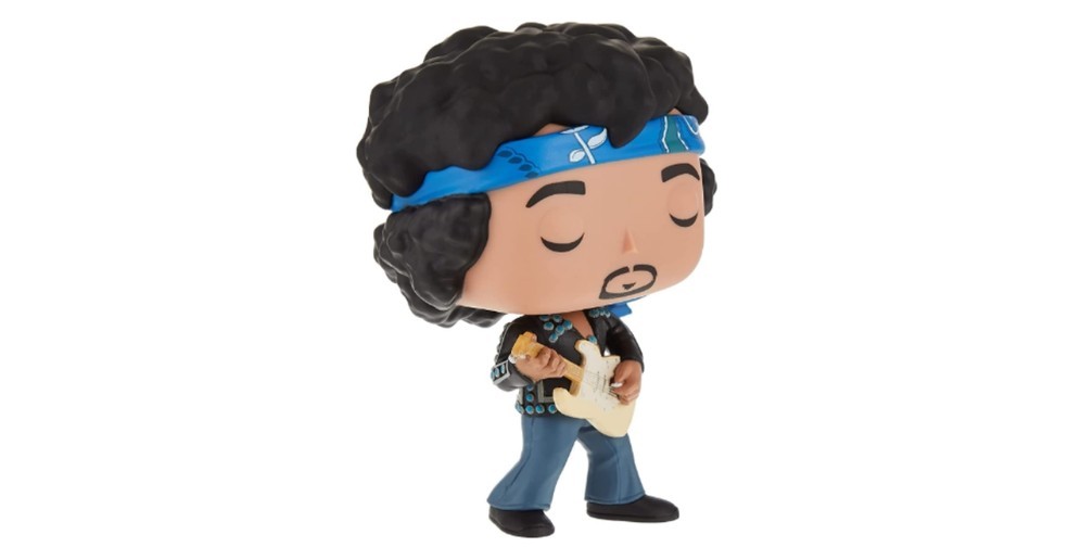 Funko Pop Jimi Hendrix é inspirado na apresentação icônica de 1992, em Maui — Foto: Reprodução/Amazon