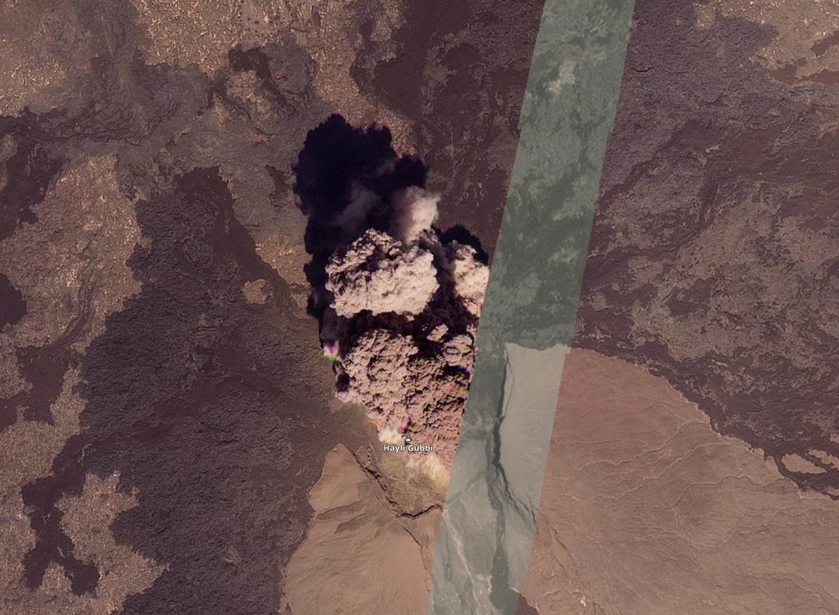 Vulcão na Etiópia entra em erupção pela primeira vez em 12 mil anos