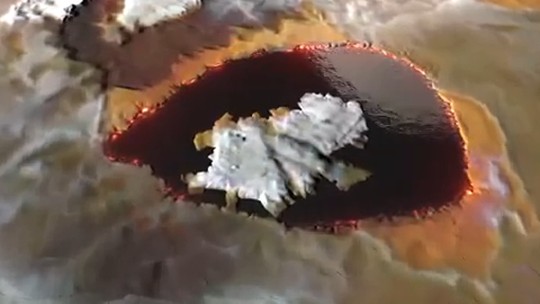 Sonda da Nasa vê "lago de vidro" composto por lava em lua de Júpiter
