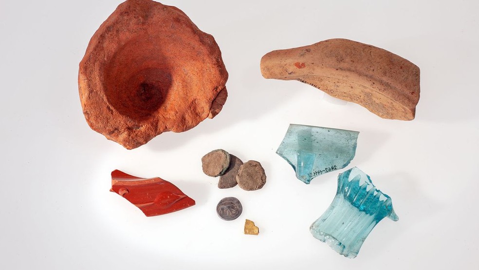 Pequena seleção de achados romanos — Foto: ADA Zug, Res Eichenberger