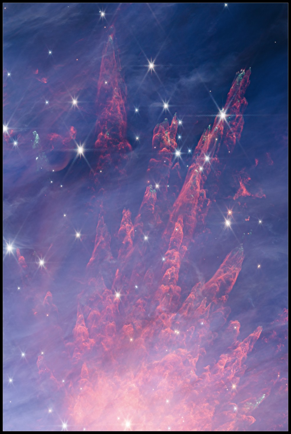 James Webb capta imagens inéditas (e deslumbrantes) da Nebulosa de Orion