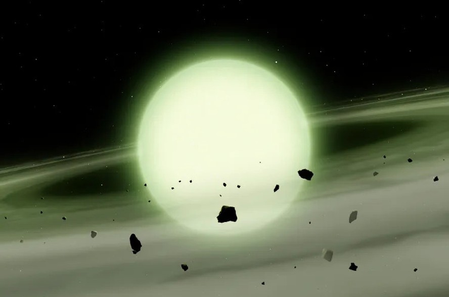 Astrônomos identificam a primeira estrela verde da história em estudo sobre anãs brancas
