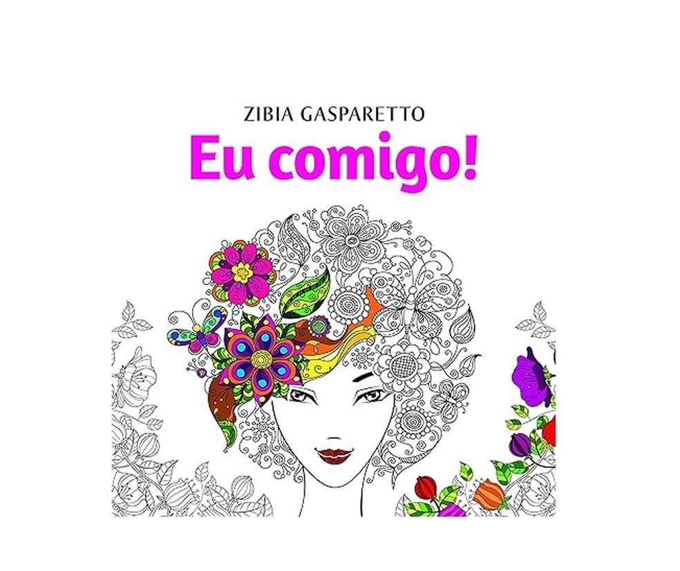 "Livro para colorir Eu Comigo!" oferece ilustrações com traços mais simples — Foto: Reprodução/Amazon