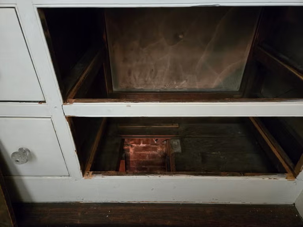A descoberta tem lançado uma nova luz sobre o que foi a Ferrovia Subterrânea para a história da cidade de Nova Iorque — Foto: Merchant's House Museum
