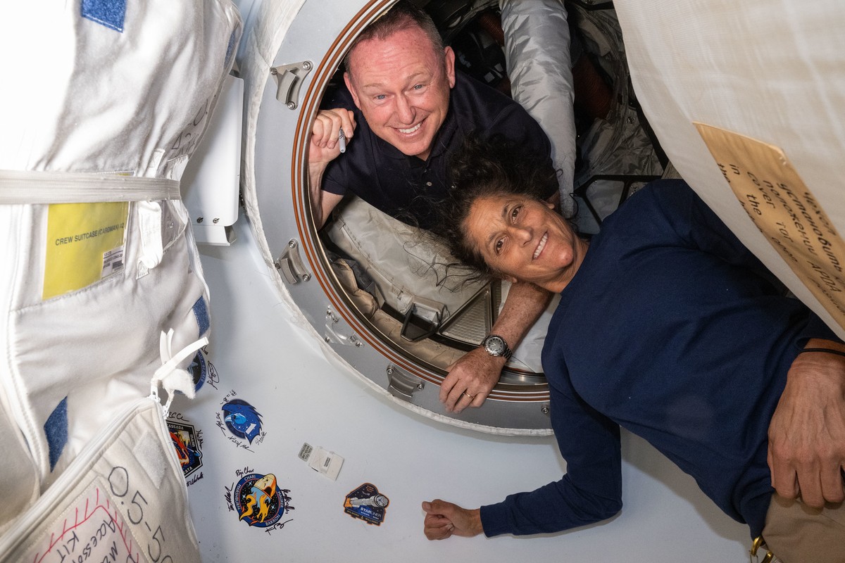 Como assistir ao vivo ao retorno dos astronautas da Nasa presos no espaço