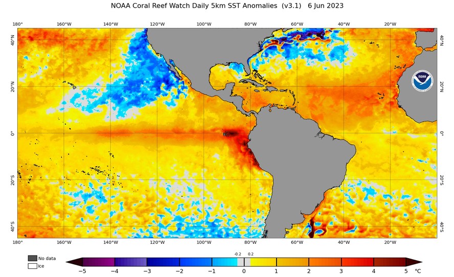 Fenómeno climático El Niño deverá continuar até Abril de 2024, Clima