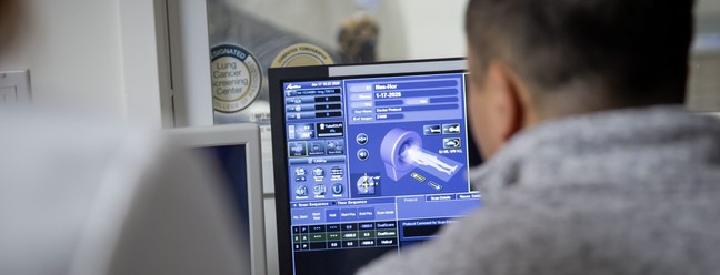 Radiologistas do Keck Medicine da USC capturam imagens da múmia egípcia antiga de Nes-Hor — Foto: Ricardo Carrasco III