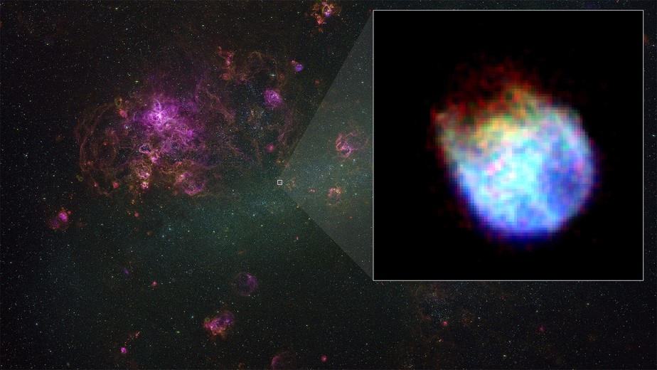 Missão da Nasa com agência japonesa revela imagens de raio X do cosmos