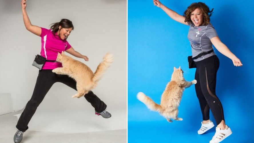 Conheça o gato de 13 anos dos EUA que bateu recorde de pular corda