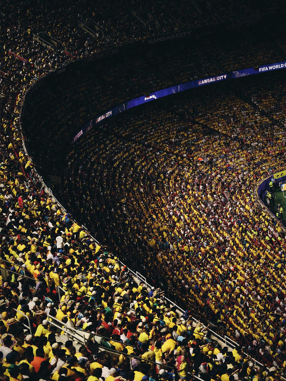 A expectativa é de que o público total da Copa dos Estados Unidos, México e Canadá chegue a algo próximo de 6,8 milhões: praticamente o dobro dos 3,4 milhões do Catar, em 2022 — Foto: Reprodução/Instagram (@fifaworldcup)