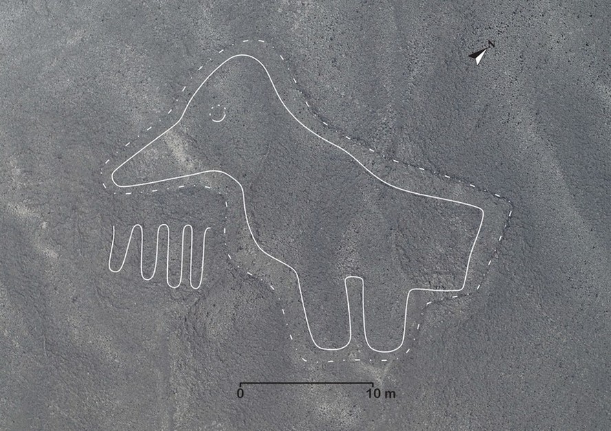 168 geoglifos são encontrados em Nazca pela equipe da Universidade de Yamagata