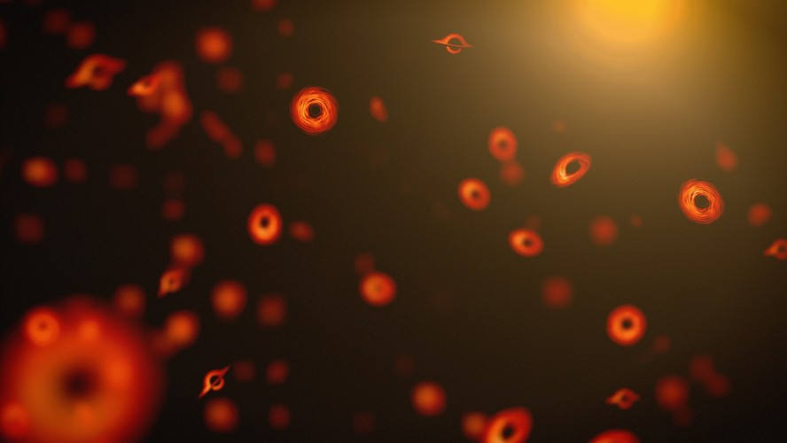 Detecção de colisão entre buracos negros sugere a existência de buracos negros primordiais