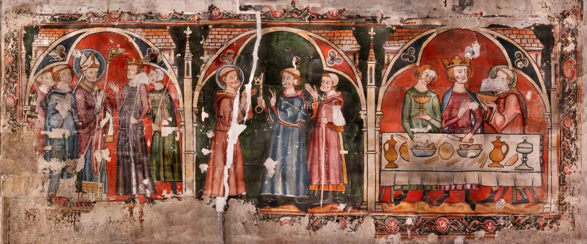Descoberta Revolucionária: Tecnologia Restaura Pinturas Ocultas do Século 13 em Catedral Francesa