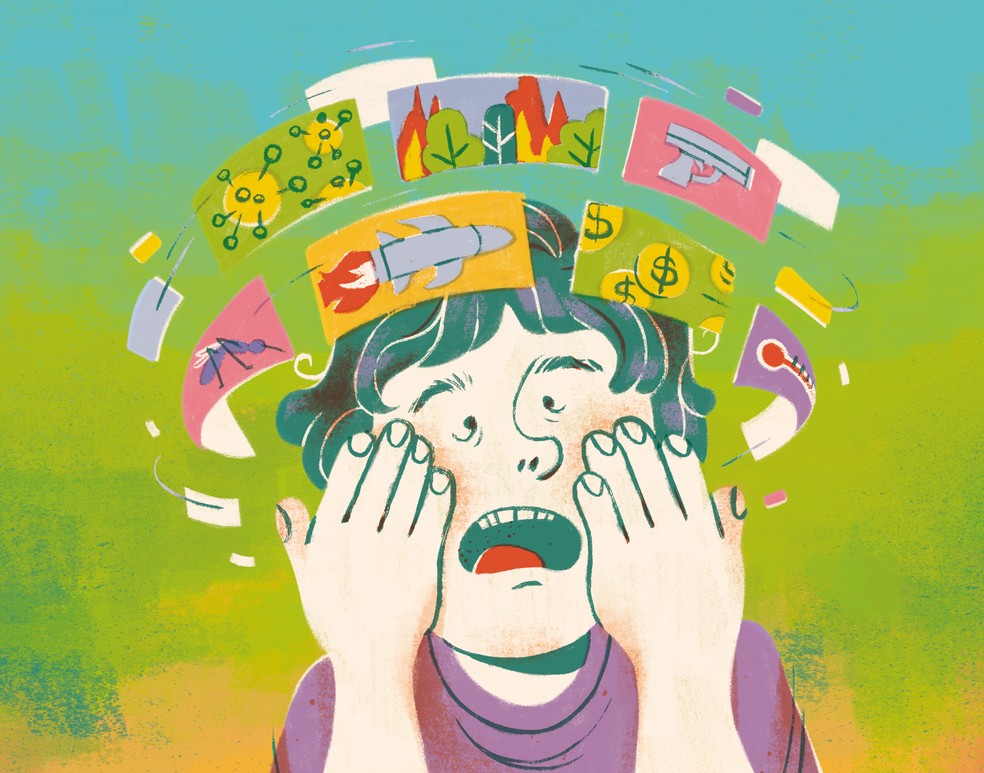 O burnout pode acontecer por diversos motivos, como volume de tarefas, tédio, estresse e desalinhamento — Foto: Carol D ́Avila