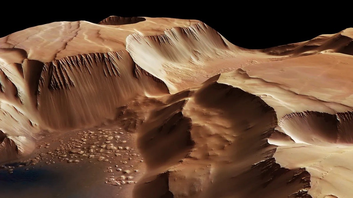 Vídeo captado por sonda sobrevuela «laberinto nocturno» en Marte;  reloj |  Espacio